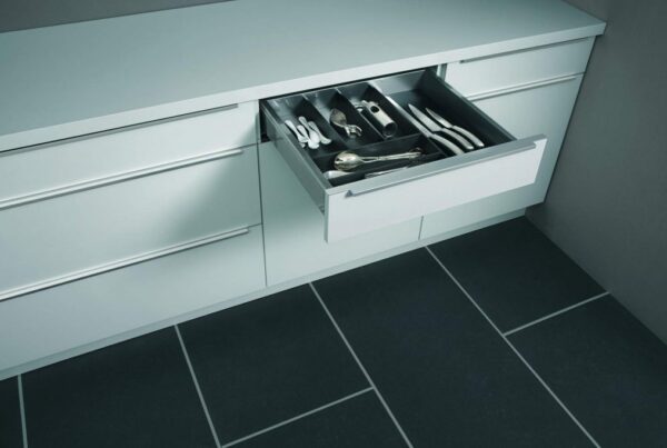 Portaposate in legno di frassino nero - portaposate legno frassino nero